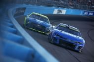 Kyle Larson and Ryan Blaney in Phoenix